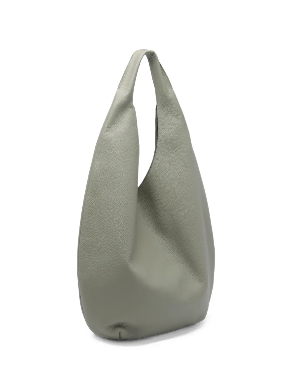 A.P.C. Neigegrained leather shoulder bag - Verde