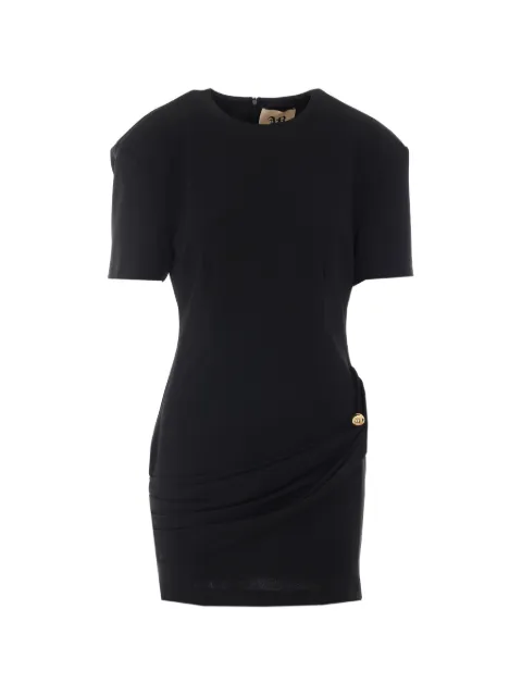 Aniye By vestido corto Tylo drapeado