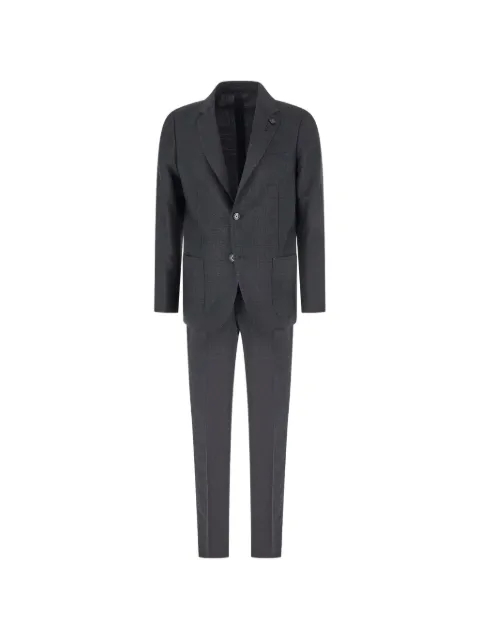 Lardini Prince of Wales check suit