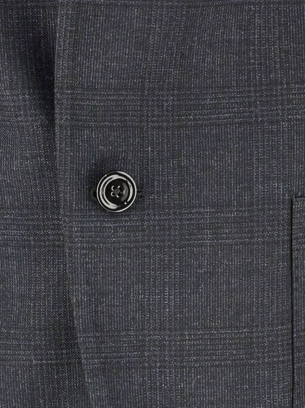 Lardini Geruit pak Grijs