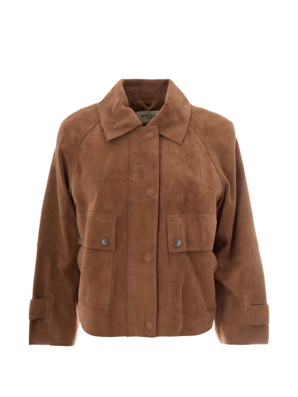 Max Mara raglan-sleeve jacket - Marrone
