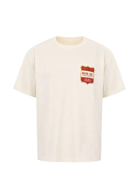 RHUDE logo-print cotton T-shirt