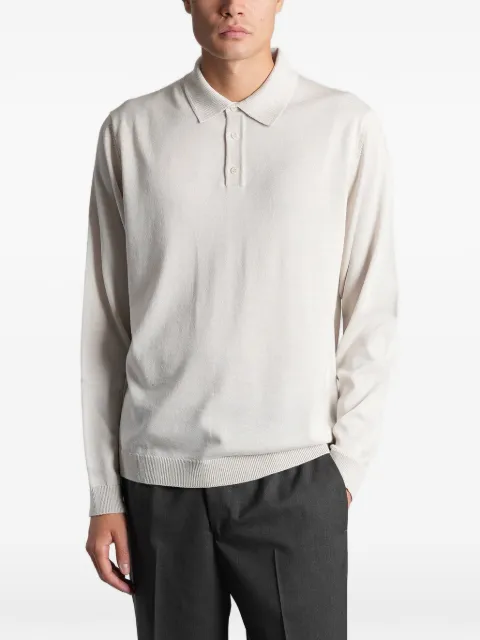 Roberto Collina long-sleeve polo shirt