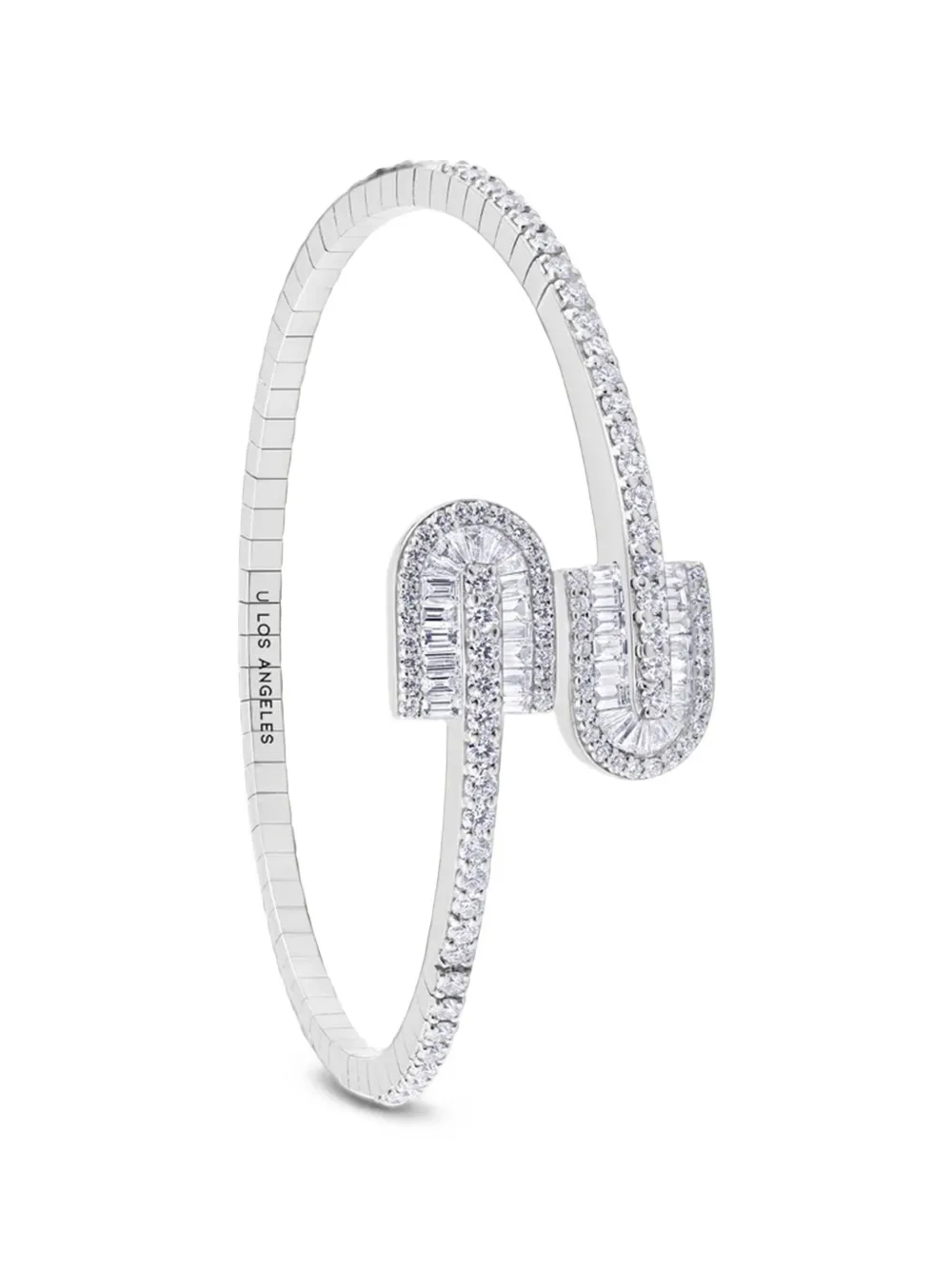 U LOS ANGELES U Duo diamond bangle