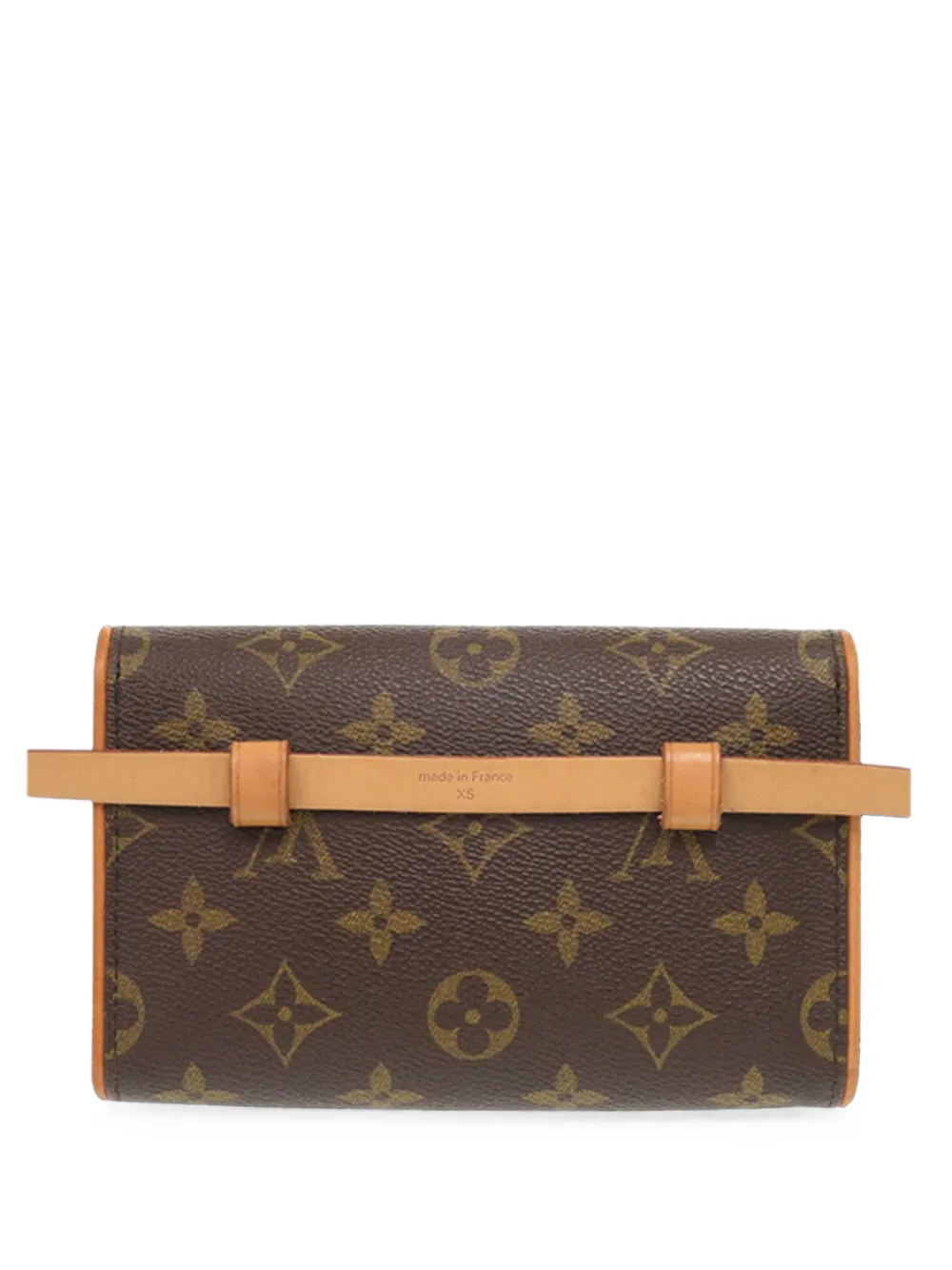 Louis Vuitton Pre-Owned 2001 Monogram Pochette Florentine belt bag - Brown