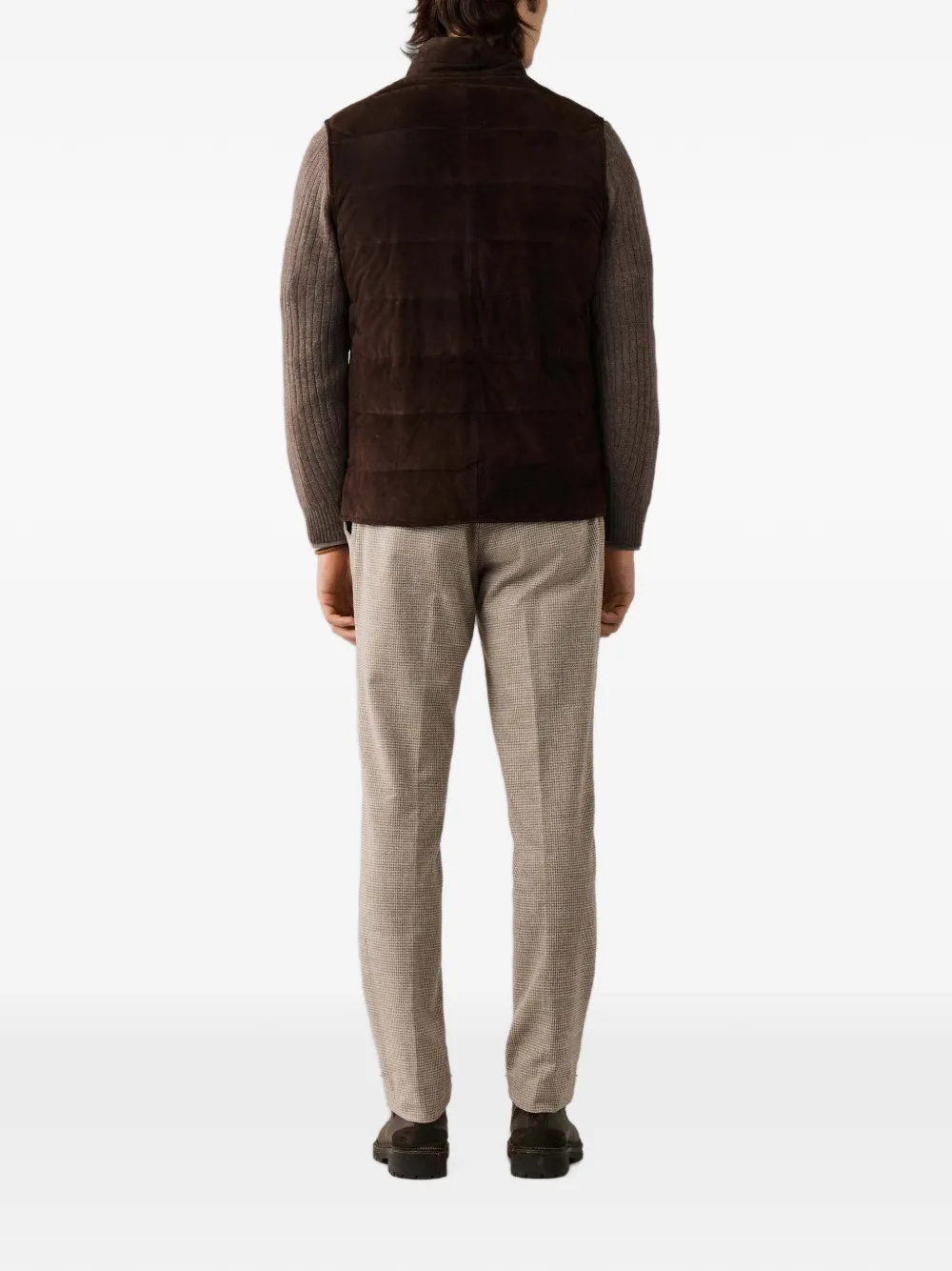 Hackett London Omkeerbare bodywarmer Bruin
