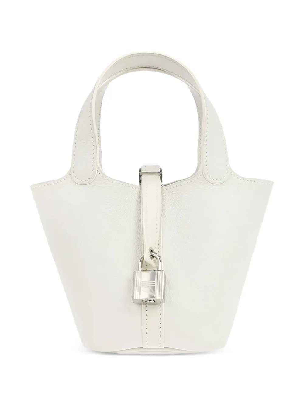 Hermès Pre-Owned Borsa tote Picotin Lock micro 2010 - Bianco