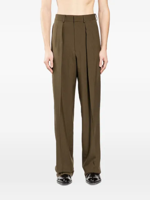 TOM FORD double-pleat wool trousers