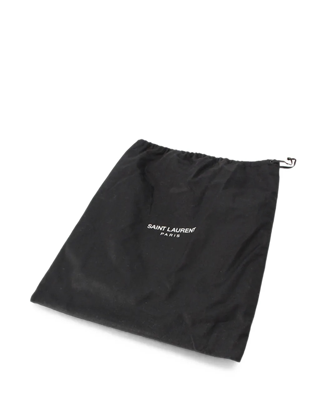 Saint Laurent Pre-Owned 2013-2026 flache Grain de Poudre Umhängetasche - Schwarz