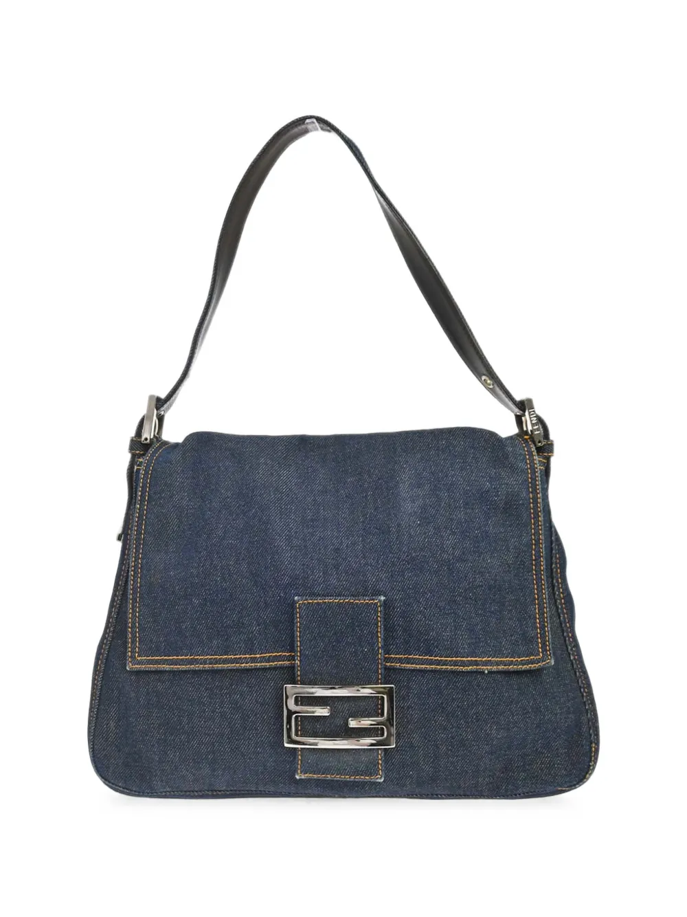 Fendi Pre-Owned Borsa tote Baguette anni '90-2000 - Blu