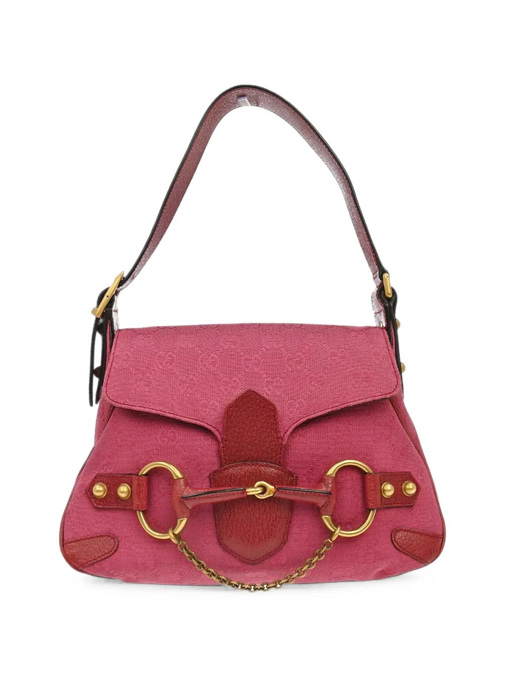 Gucci Pre-Owned 1990-2000s Horsebit GG handbag - Rosa