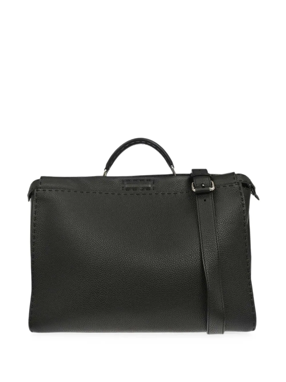 Fendi Pre-Owned Borsa a spalla Peekaboo Fit 2way 2019 - Nero