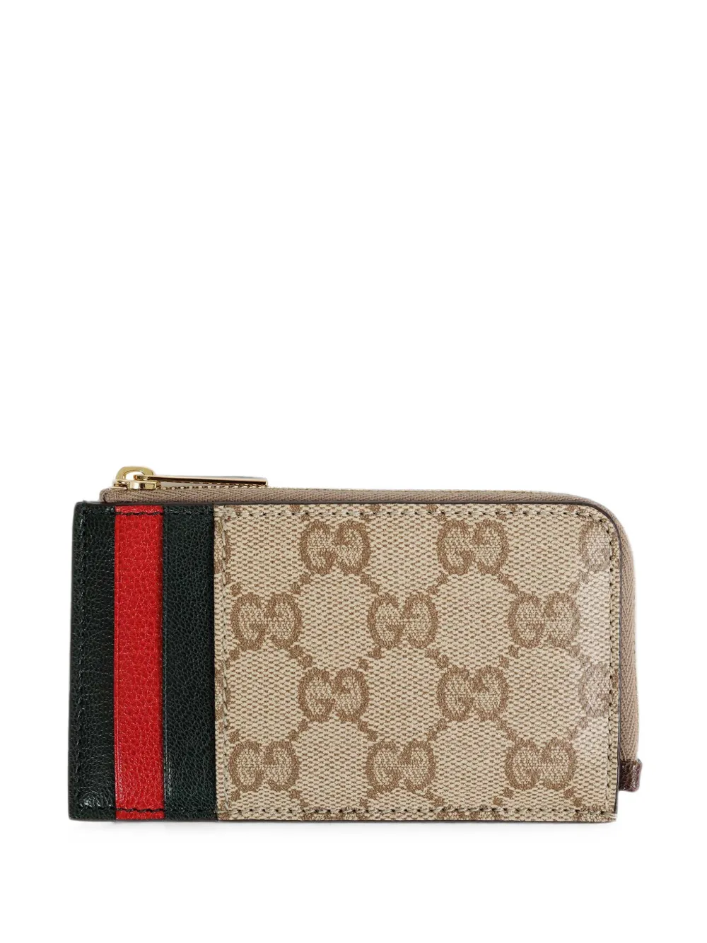 Gucci GG Supreme Web-stripe wallet
