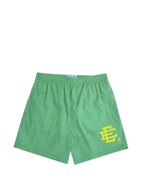ERIC EMANUEL EE logo-print swim shorts