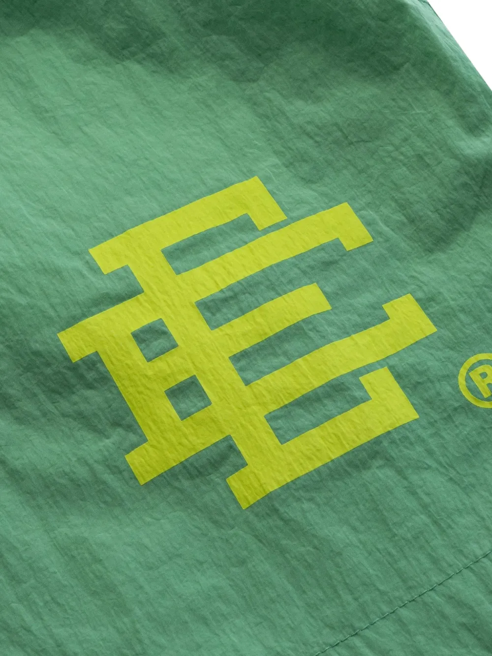 ERIC EMANUEL EE shorts met logoprint Groen