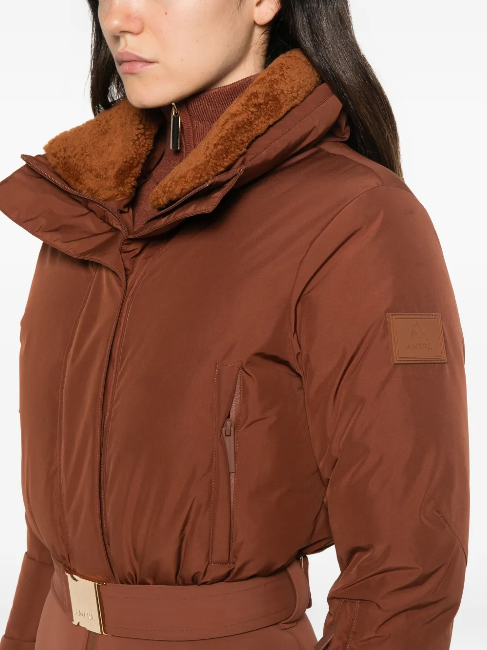 AMERL Saskia three-in-one ski suit Bruin