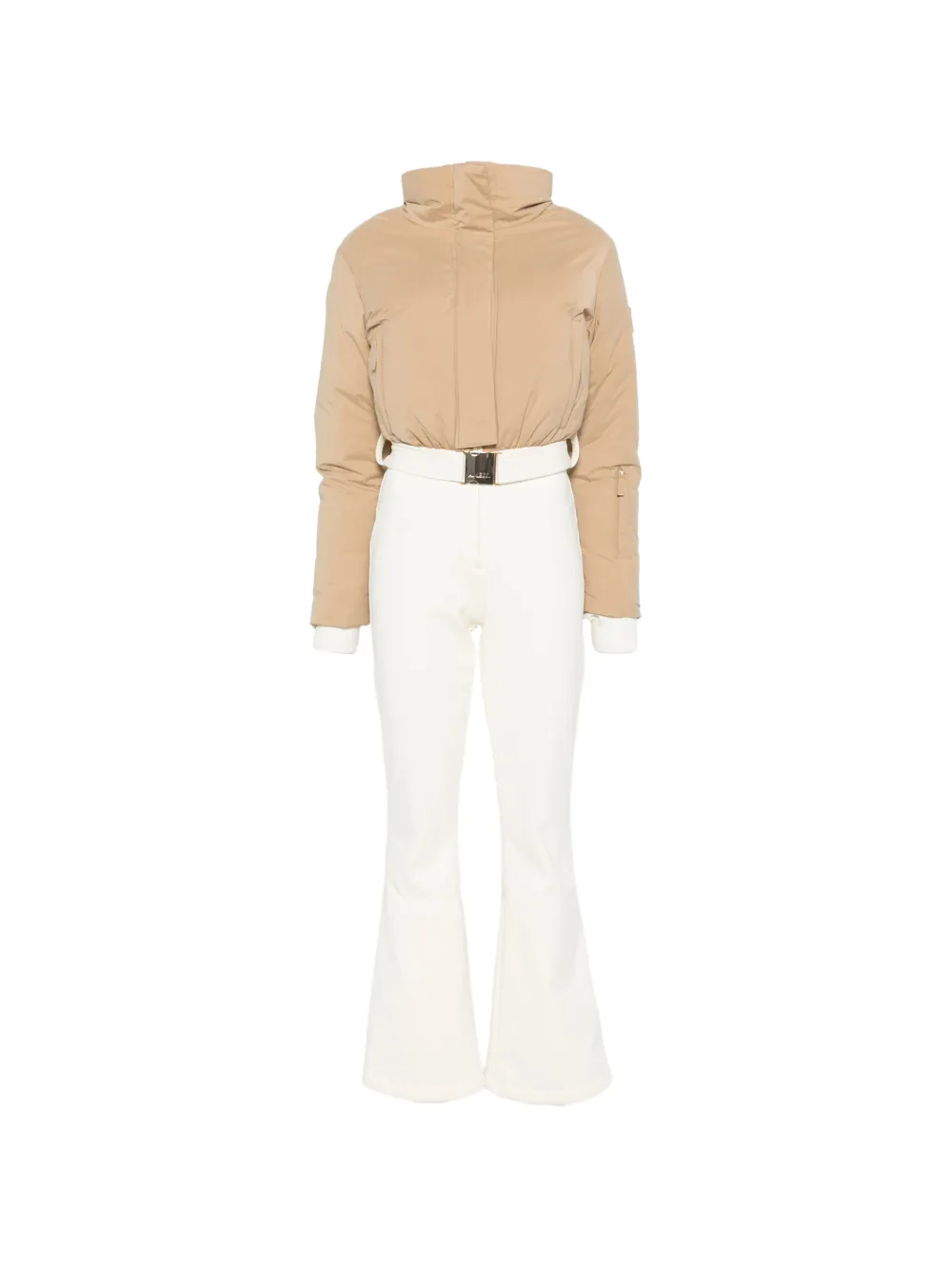AMERL Saskia belted ski suit - Nude