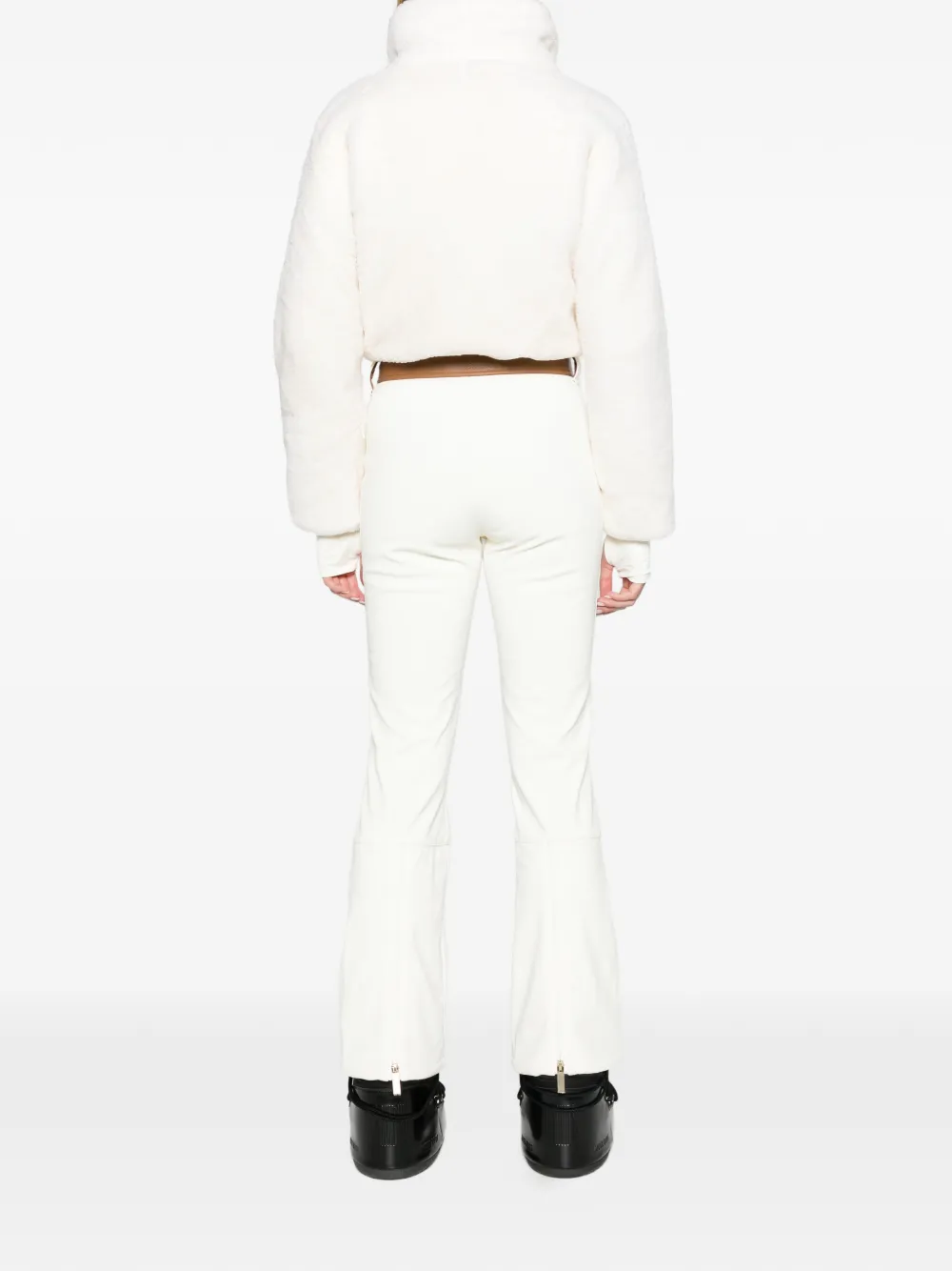 AMERL Gia shearling ski suit Wit