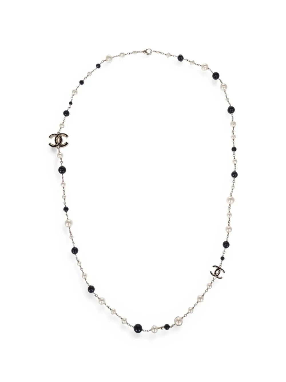 CHANEL Pre-Owned Halskette mit Perlen - Gold