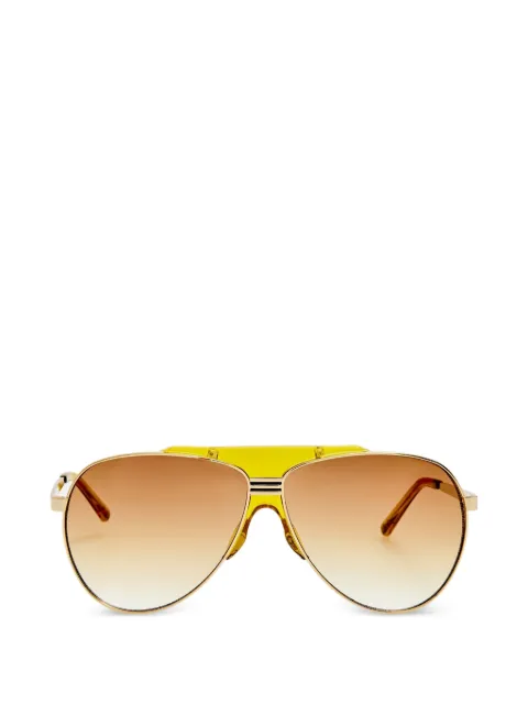 The Attico x Linda farrow Amelia sunglasses