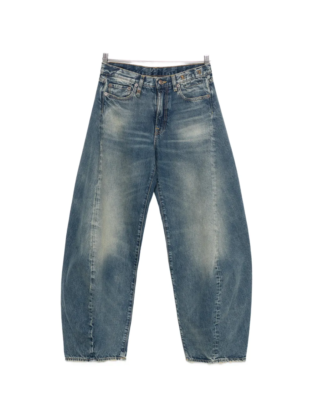 R13 Janine wide-leg jeans - Blu
