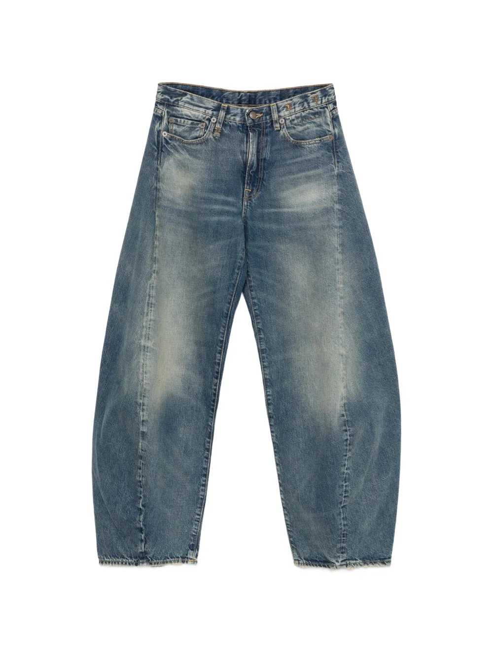 R13 Janine wide-leg jeans - Blu