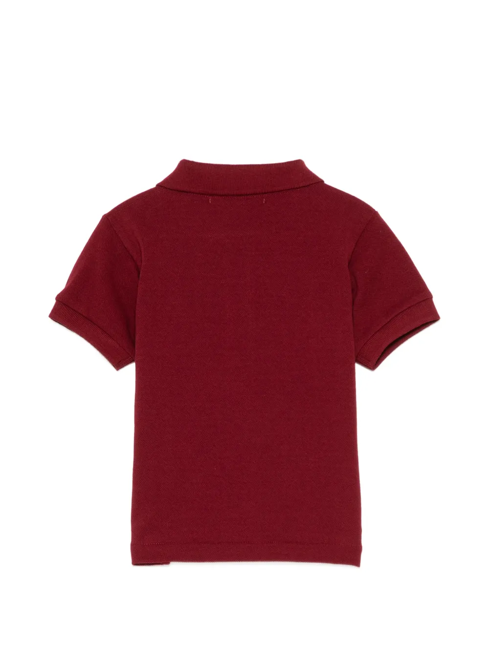 Comme Des Garçons Play Kids Poloshirt met hartvormige logo-patch Rood