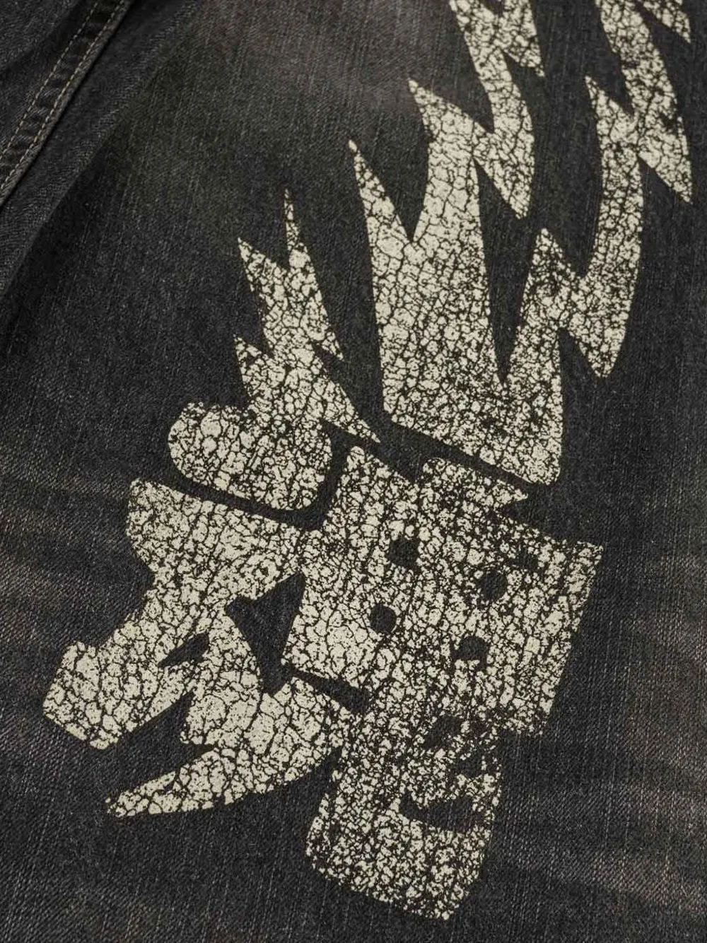 EVISU Electric Daikoku jeans Zwart