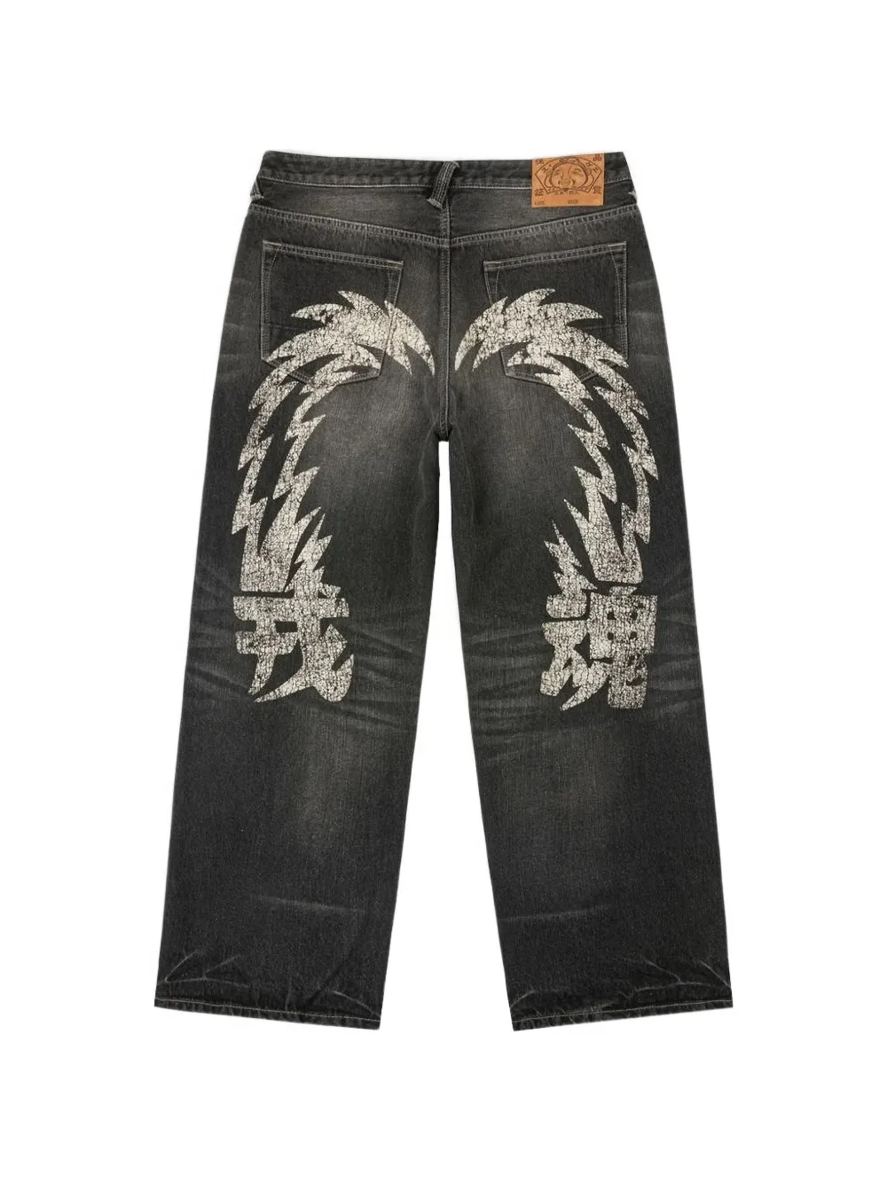 EVISU Electric Daikoku jeans Zwart