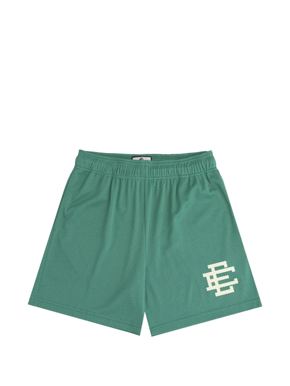 ERIC EMANUEL EE Basic logo-print shorts | Green | Image 1