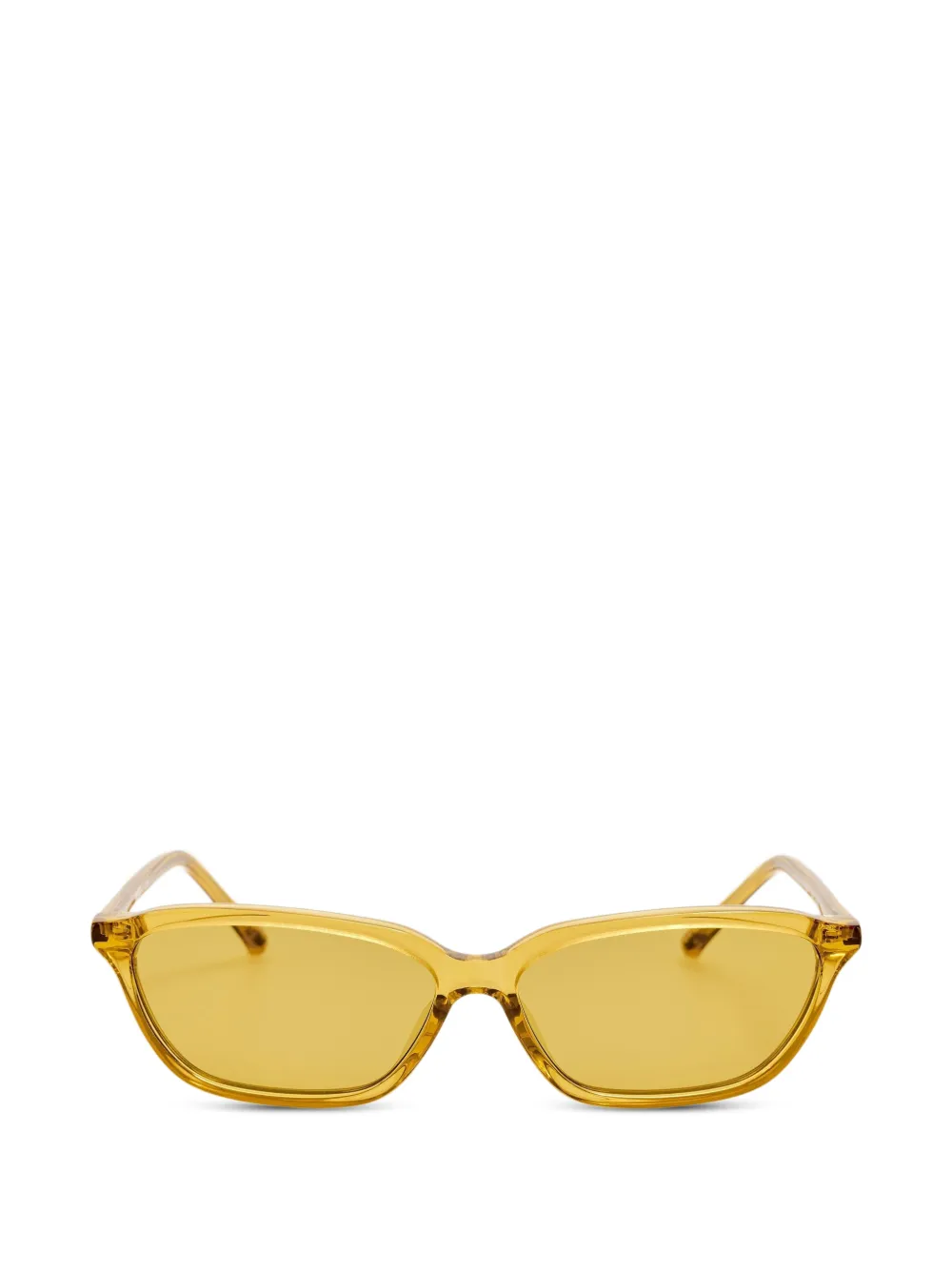 The Attico x Linda Farrow Libby sunglasses - Giallo