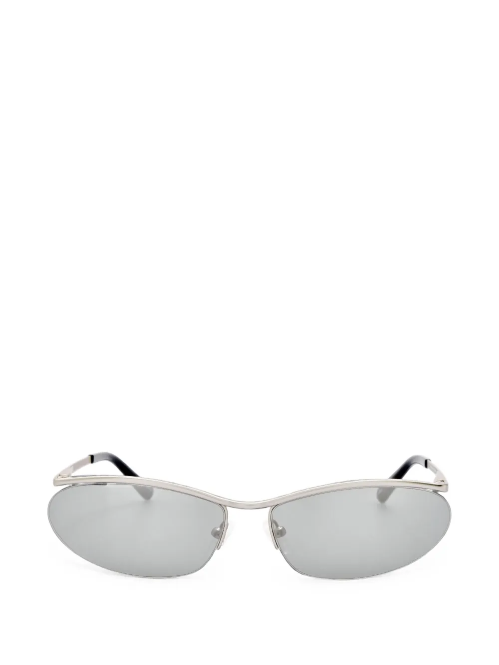 The Attico x Linda Farrow Charlotte sunglasses - Argento