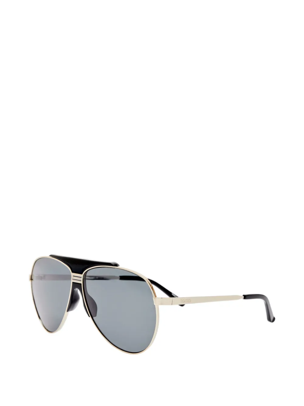 The Attico x Linda Farrow Amelia zonnebril Zilver