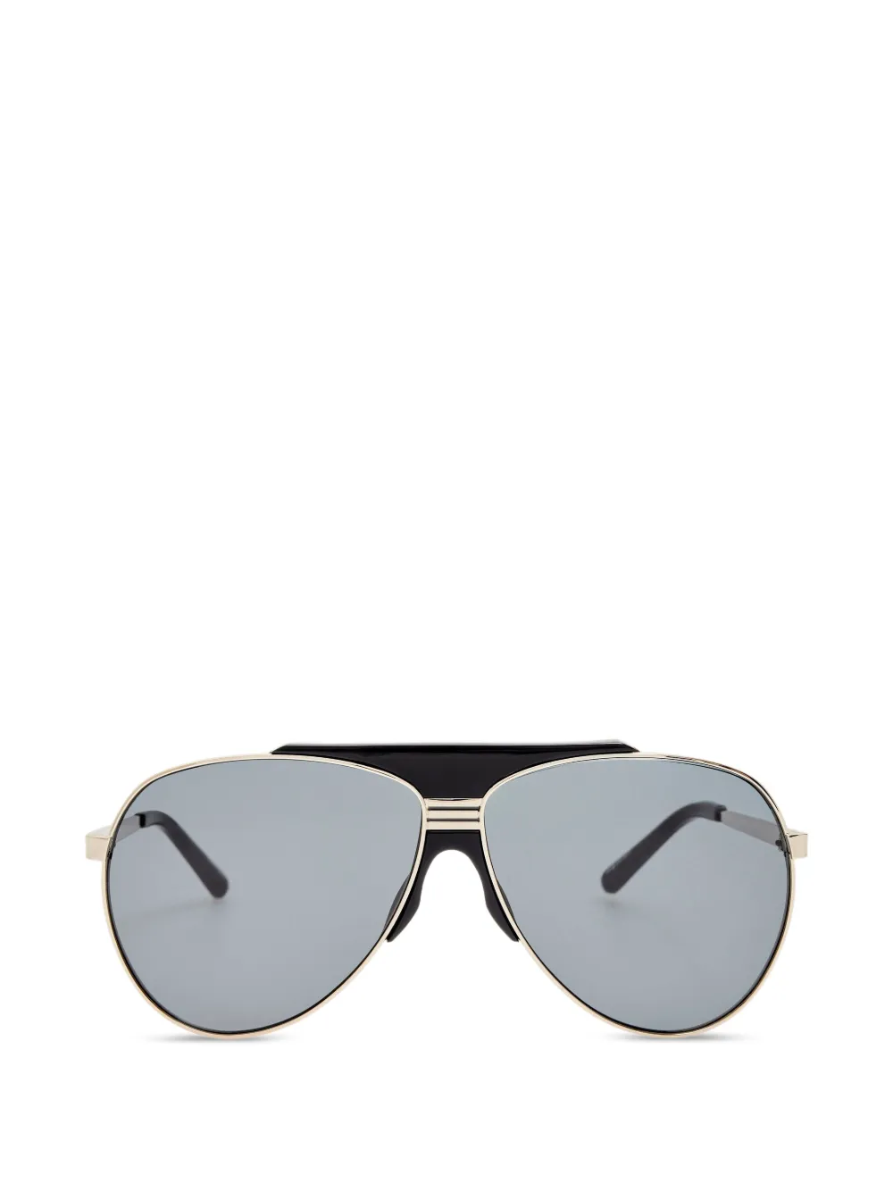The Attico x Linda Farrow Amelia sunglasses - Argento