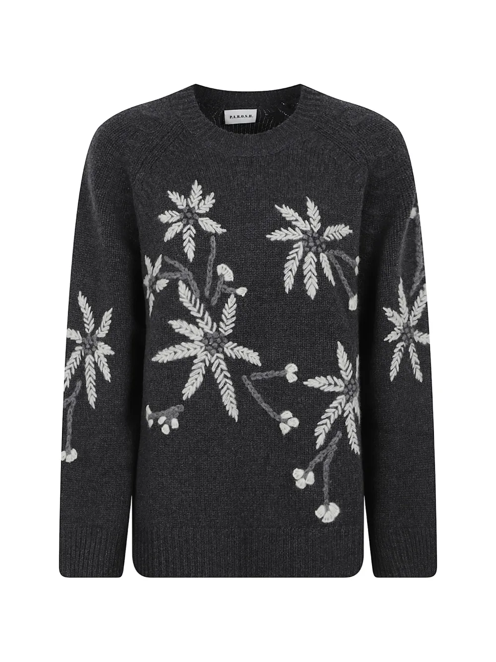 P.A.R.O.S.H. floral-embroidered sweater