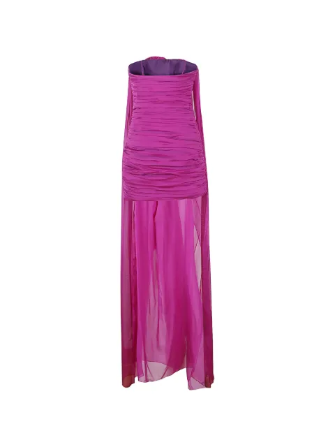 Raquel Diniz strapless ruched mini dress