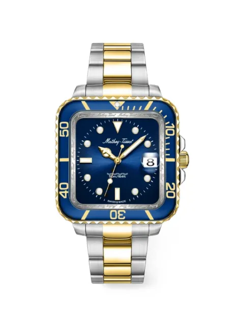 Mathey Tissot 40mm square-frame watch
