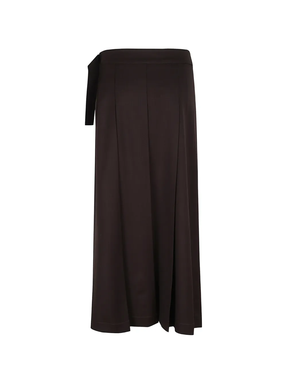 P.A.R.O.S.H. pleated buckled maxi skirt Bruin