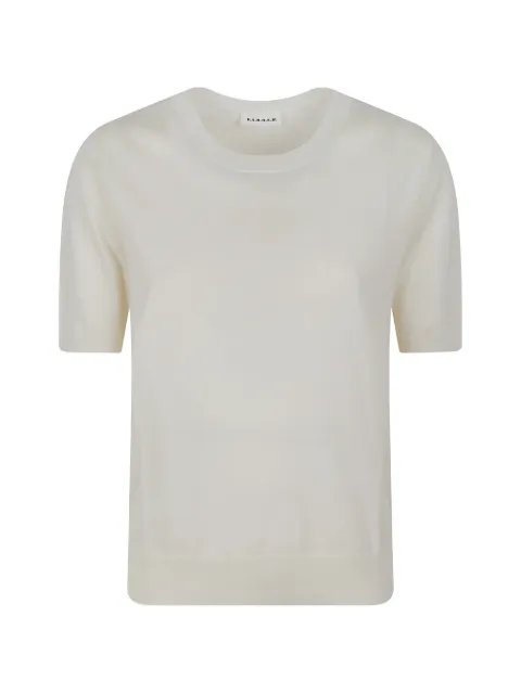 P.A.R.O.S.H. T-shirt i strik med korte ærmer