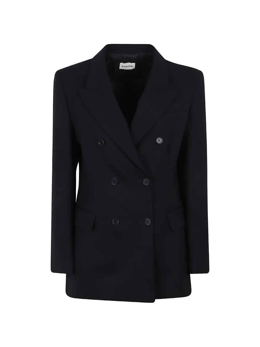P.A.R.O.S.H. double-breasted peak-lapel jacket