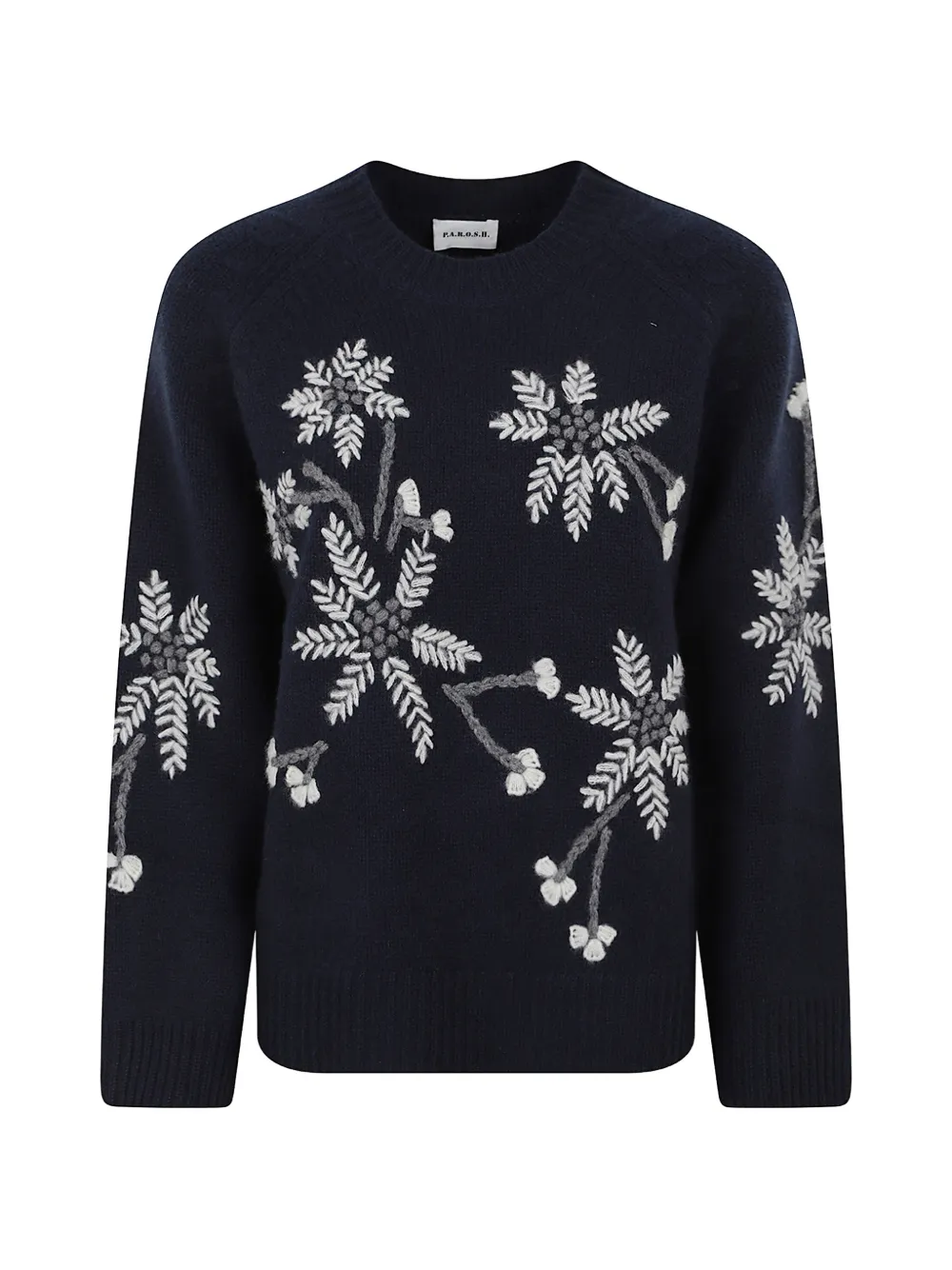 P.A.R.O.S.H. floral-embroidered sweater