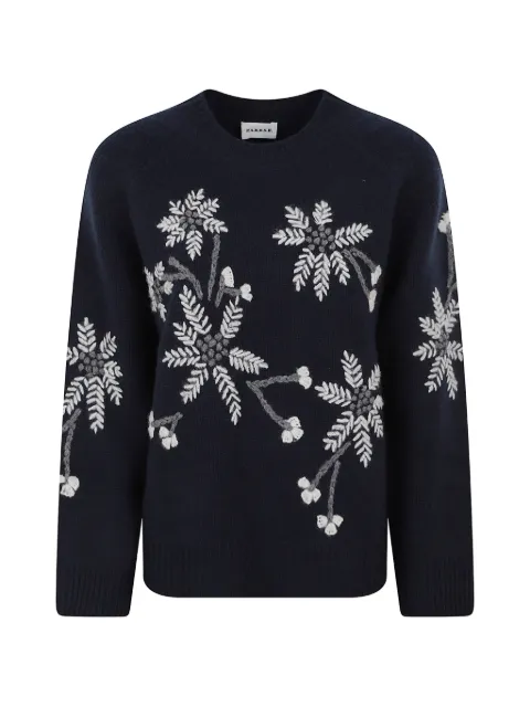 P.A.R.O.S.H. sweater med blomster-broderi