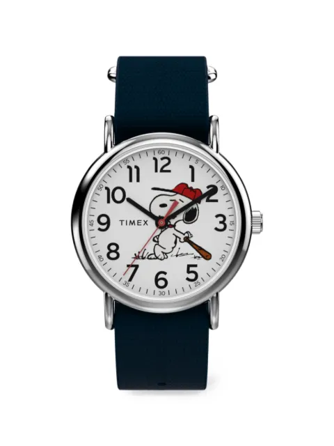 TIMEX x Peanuts Weekender Baseball 38mm watch