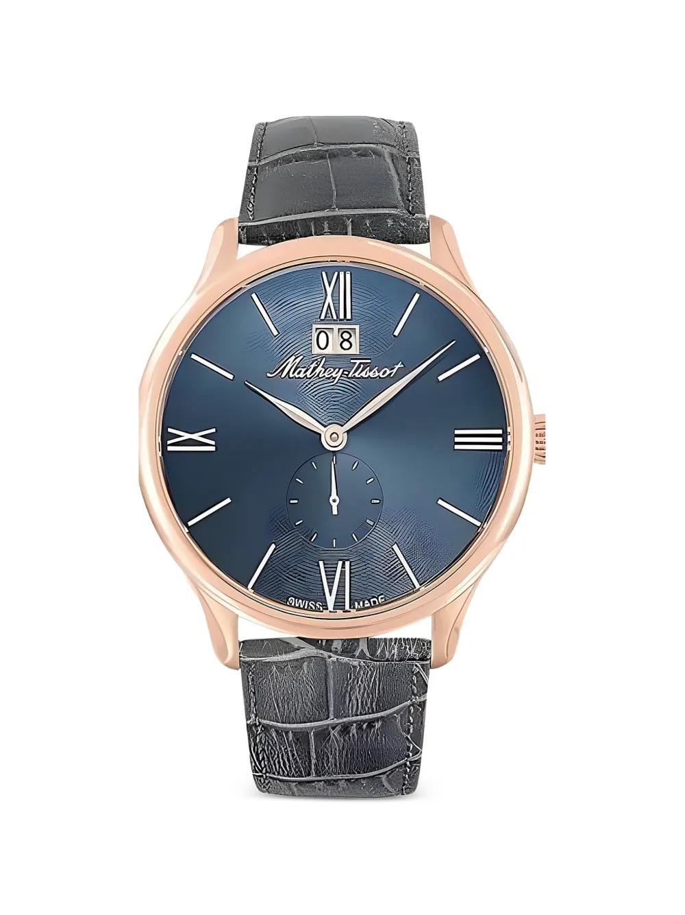 Mathey Tissot Edmond 42mm watch - Blu