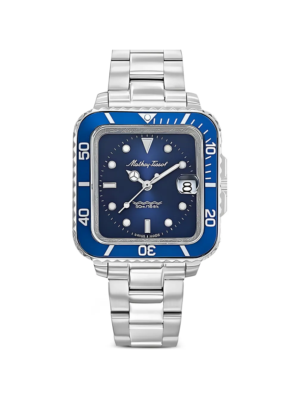Mathey Tissot Mathy Vintage 34mm watch - Blu