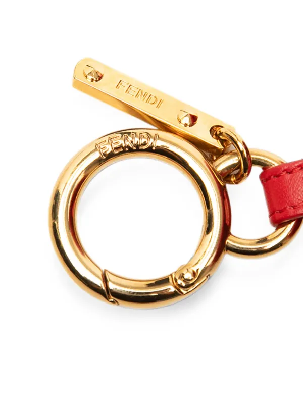 Fendi Pre-Owned 2000-2026 ナッパ シャイニー フォックス ファー