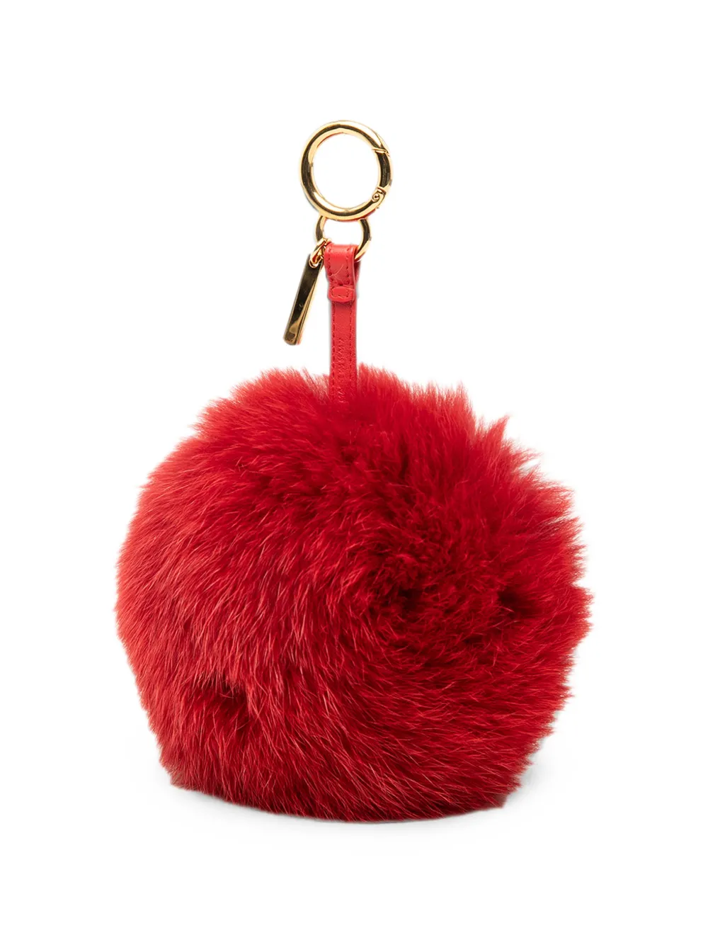 Fendi Pre-Owned 2000-2026 ナッパ シャイニー フォックス ファー