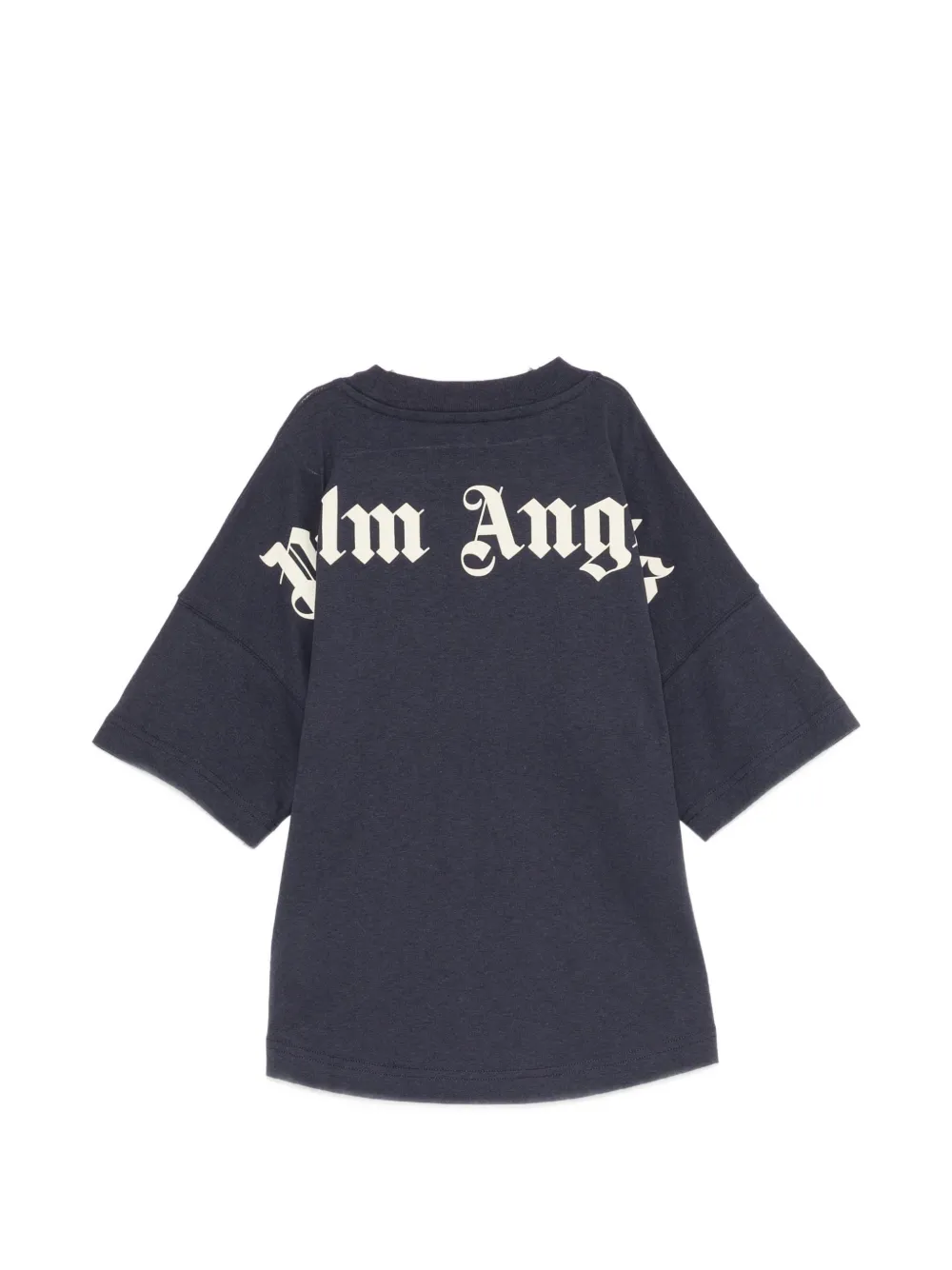 Palm Angels Kids T-shirt met logoprint Grijs