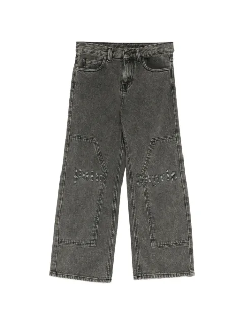 Palm Angels Kids jeans con logo