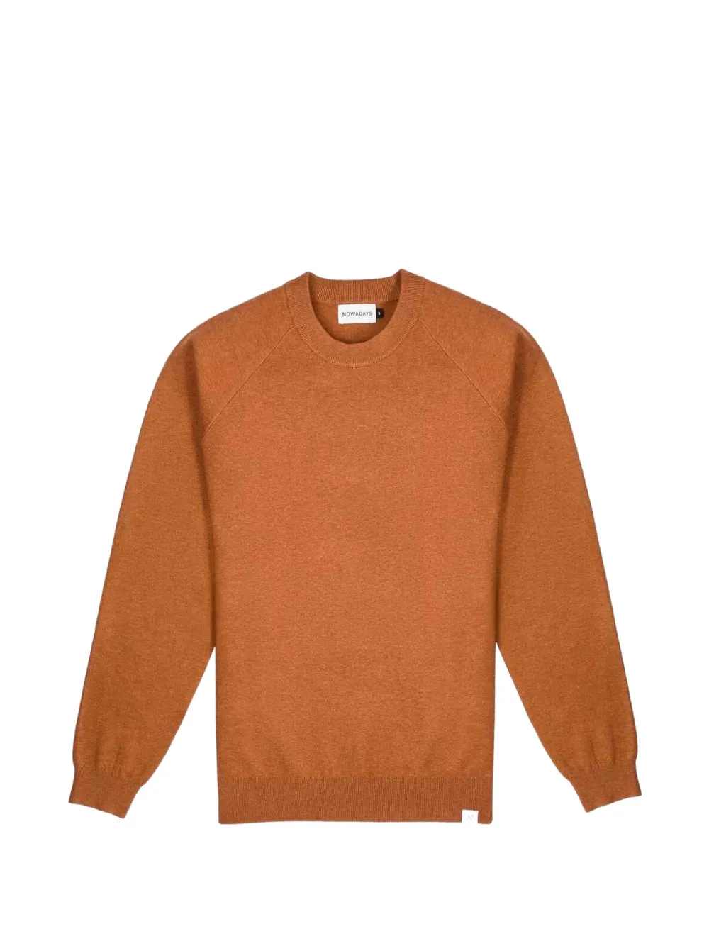 NOWADAYS raglan-sleeve sweater - Orange NOWADAYS raglan-sleeve sweater - Orange